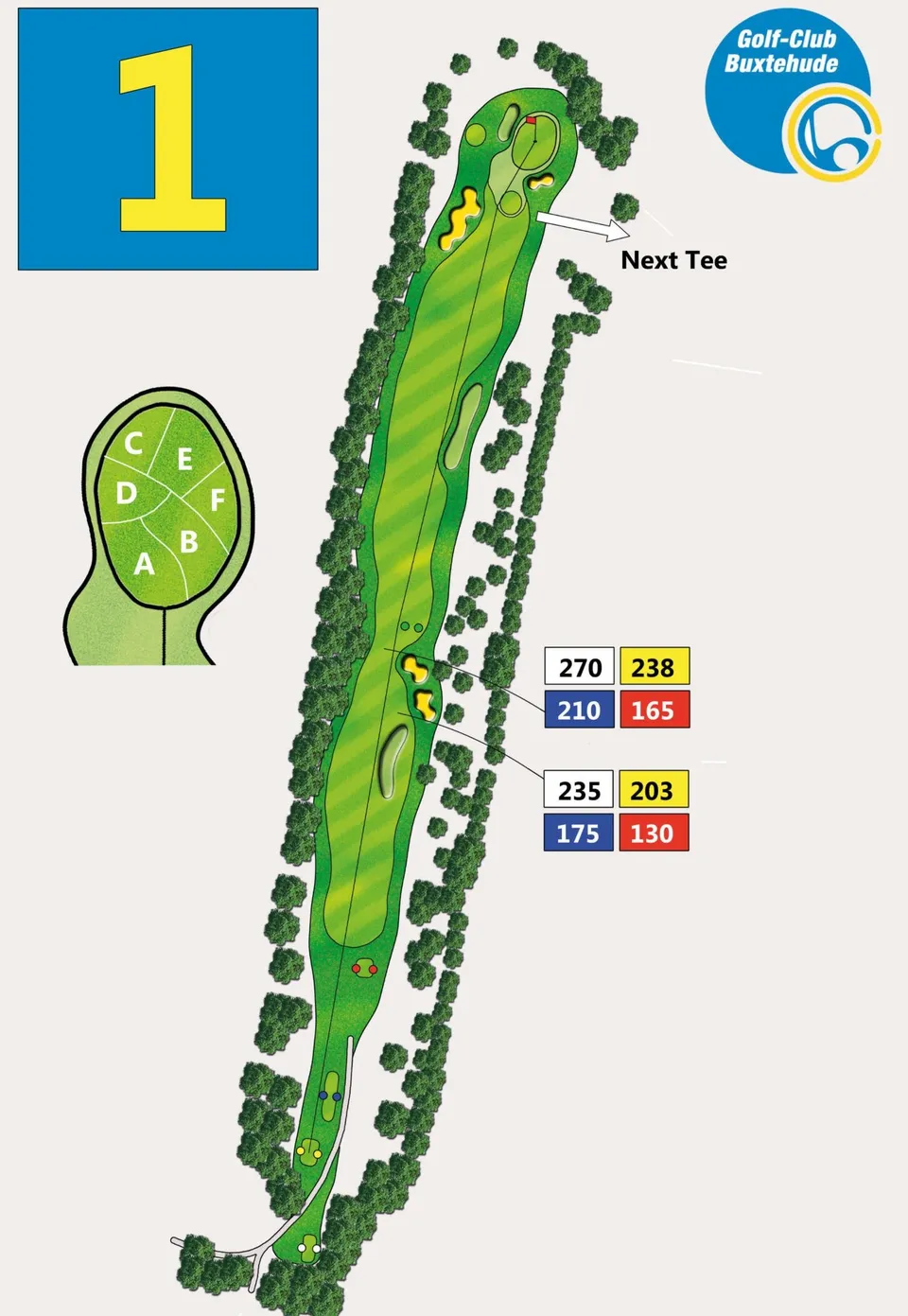 Loch 1, Par 5