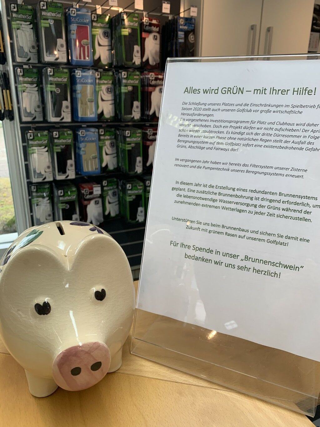 Golf-Club Buxtehude: alles wird grün – mit Ihrer Hilfe